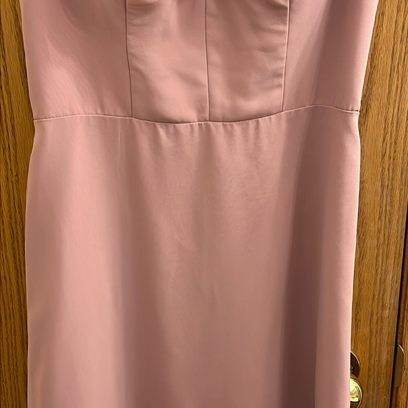 Azazie Justina A-Line Sweetheart Neckline Chiffon Ankle-Length Dress - Picture 5 of 14